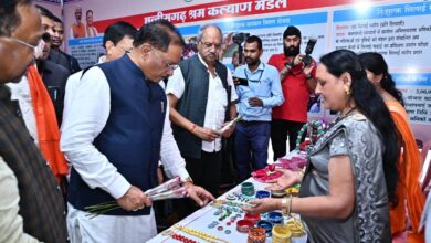 मुख्यमंत्री विष्णु देव साय ने किया श्रम विभाग द्वारा आयोजित प्रदर्शनी का अवलोकन….