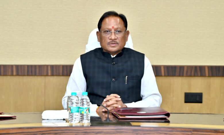 मुख्यमंत्री विष्णु देव साय की अध्यक्षता में मंत्रालय, महानदी भवन में कैबिनेट की बैठक शुरू…..