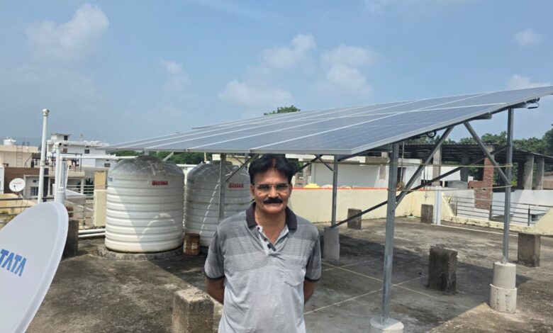 गंगापुर निवासी सुरेंद्र शुक्ला के घर सौर ऊर्जा से हुए रोशन… गंगापुर निवासी सुरेंद्र शुक्ला के घर सौर ऊर्जा से हुए रोशन…