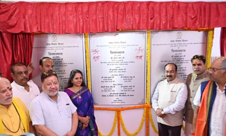 उप मुख्यमंत्री अरुण साव 117 करोड़ से अधिक की लागत के तीन वृहद पुलों का किया शिलान्यास….