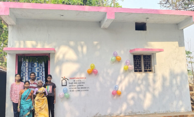 पक्के मकान का सपना हुआ साकार : प्रधानमंत्री आवास योजना ने दी गंगाबाई को नई उम्मीद…..