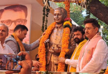 अलीगढ़ में पण्डित दीनदयाल उपाध्याय की प्रतिमा का हुआ अनावरण