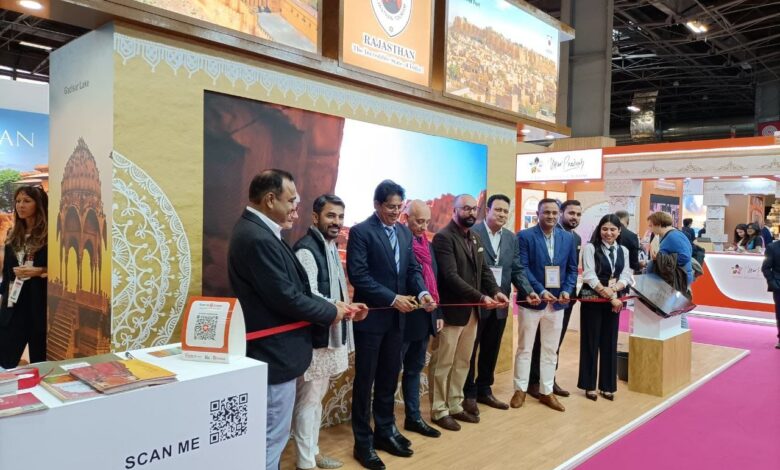 उपमुख्यमंत्री दिया कुमारी के विजन अनुसार राज्य के पर्यटन को बढ़ावा देने के उद्देश्य से IFTM टॉप रेसा ट्रैवल मार्ट (पेरिस) में राजस्थान पवेलियन का हुआ उद्घाटन