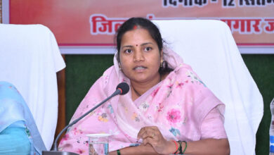 मंत्री श्रीमती लक्ष्मी राजवाड़े ने जशपुर में महिला एवं बाल विकास समाज कल्याण विभाग के अधिकारियों की संयुक्त बैठक ली… मंत्री श्रीमती लक्ष्मी राजवाड़े ने जशपुर में महिला एवं बाल विकास समाज कल्याण विभाग के अधिकारियों की संयुक्त बैठक ली…