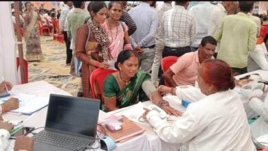 प्रदेश में ‘स्वस्थ नारी, सशक्त परिवार अभियान’ अंतर्गत अब तक कुल 3.98 लाख लोगों की कि गई स्वास्थ्य जांच व उपचार… प्रदेश में ‘स्वस्थ नारी, सशक्त परिवार अभियान’ अंतर्गत अब तक कुल 3.98 लाख लोगों की कि गई स्वास्थ्य जांच व उपचार…