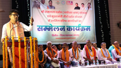 श्रीरामलला दर्शन एवं मुख्यमंत्री तीर्थ दर्शन योजना से पूरे हो रहे श्रद्धालुओं के सपने : वित्त मंत्री ओ.पी. चौधरी…. श्रीरामलला दर्शन एवं मुख्यमंत्री तीर्थ दर्शन योजना से पूरे हो रहे श्रद्धालुओं के सपने : वित्त मंत्री ओ.पी. चौधरी….