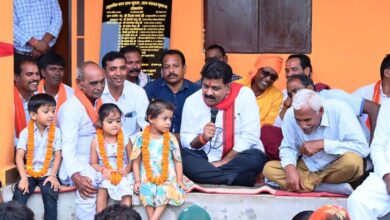 उपमुख्यमंत्री विजय शर्मा ने ग्राम कुरूवा में सामुदायिक भवन का किया लोकार्पण….