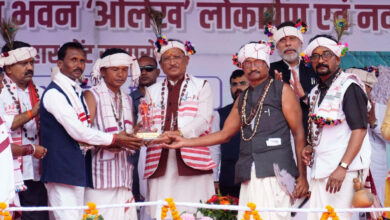 जगदलपुर में धुरवा समाज के संभाग स्तरीय नुआखाई मिलन समारोह एवं नवनिर्मित सामाजिक भवन….. जगदलपुर में धुरवा समाज के संभाग स्तरीय नुआखाई मिलन समारोह एवं नवनिर्मित सामाजिक भवन…..