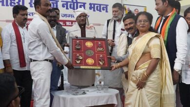 मुख्यमंत्री विष्णुदेव साय ने किया माहरा समाज के नवनिर्मित सामाजिक भवन का लोकार्पण: एक करोड़ 63 लाख रुपए की लागत से बना सामाजिक भवन….. मुख्यमंत्री विष्णुदेव साय ने किया माहरा समाज के नवनिर्मित सामाजिक भवन का लोकार्पण: एक करोड़ 63 लाख रुपए की लागत से बना सामाजिक भवन…..
