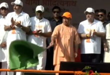 लखनऊः सीएम योगी ने नशामुक्त भारत के लिए नमो मैराथन का किया शुभारंभ