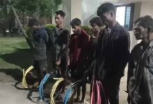खदान में केबल चोरी करने घुसे 6 चोर गिरफ्तार: 24 घंटे तक सुरंग में फंसे रहे, सुरक्षाकर्मी ने पकड़ा