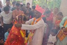 मुख्यधारा में लौटे पूर्व नक्सली ने रचाई शादी, थाना परिसर में गूँजे शहनाई के सुर