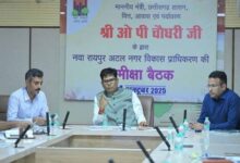 नवा रायपुर में विकास की गहन समीक्षा: मंत्री ओपी चौधरी ने बताया संतुलित और आधुनिक विकास पर जोर