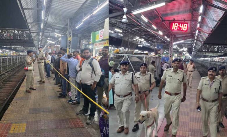 रायपुर रेलवे स्टेशन पर आरपीएफ का सख्त एक्शन, IG-DIG भी मौके पर रायपुर रेलवे स्टेशन पर आरपीएफ का सख्त एक्शन, IG-DIG भी मौके पर