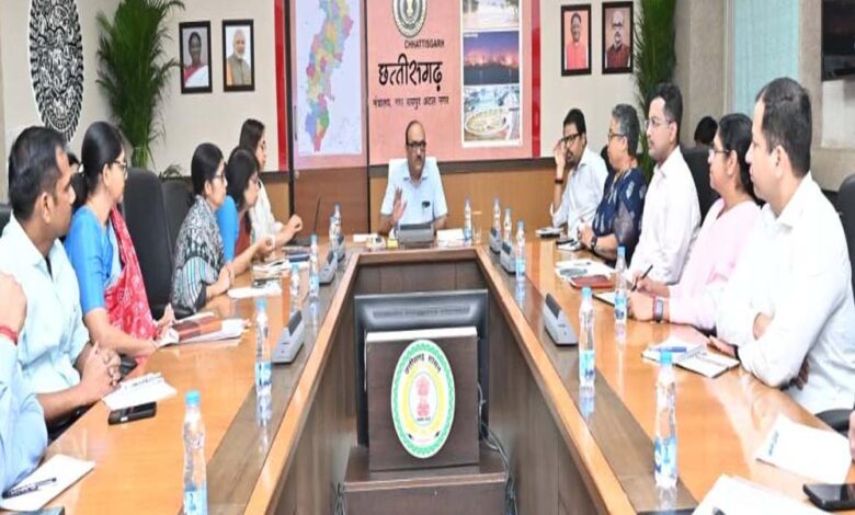 रायपुर : मुख्यमंत्री के निर्देशों पर त्वरित अमल सुनिश्चित करें: मुख्य सचिव  विकास शील