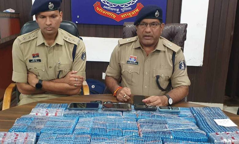दुर्ग पुलिस द्वारा आपरेशन विश्वास के तहत 1 सितंबर 2025 से लेकर नशा तस्करो पर लगातार कार्यवाही, पकड़ा 438.748 किलोग्राम गांजा दुर्ग पुलिस द्वारा आपरेशन विश्वास के तहत 1 सितंबर 2025 से लेकर नशा तस्करो पर लगातार कार्यवाही, पकड़ा 438.748 किलोग्राम गांजा