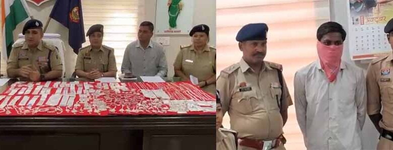 ज्वेलरी शॉप चोरी का खुलासा: नाबालिग मास्टरमाइंड सहित दो गिरफ्तार, लाखों के गहने बरामद