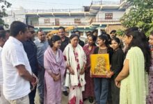 राजस्थान की पूर्व मुख्यमंत्री वसुंधरा राजे का बिहार दौरा, सांसद राजीव प्रताप रूड़ी ने किया स्वागत