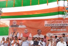 अरवल में एनडीए प्रत्याशियों ने किया नामांकन, गुजरात सीएम भूपेंद्र पटेल ने गिनाईं डबल इंजन सरकार की उपलब्धियां