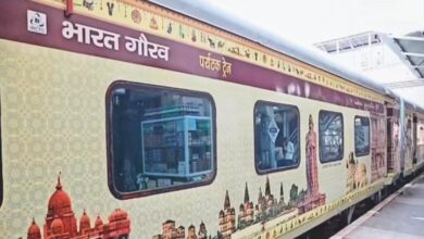 इंदौर से 4 नवंबर को रवाना होगी भारत गौरव पर्यटक ट्रेन, जानें रूट और किराया इंदौर से 4 नवंबर को रवाना होगी भारत गौरव पर्यटक ट्रेन, जानें रूट और किराया