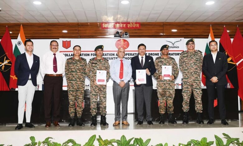 मध्य प्रदेश के महू में सेना और IIT कानपुर के सहयोग से बनेगी अत्याधुनिक ड्रोन रिसर्च लैब मध्य प्रदेश के महू में सेना और IIT कानपुर के सहयोग से बनेगी अत्याधुनिक ड्रोन रिसर्च लैब