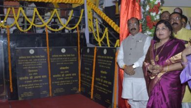 रायपुर : उप मुख्यमंत्री  अरुण साव ने लोरमी के भव्य मानस मंच के जीर्णोद्धार कार्य का किया लोकार्पण रायपुर : उप मुख्यमंत्री  अरुण साव ने लोरमी के भव्य मानस मंच के जीर्णोद्धार कार्य का किया लोकार्पण