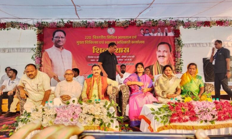 मुख्यमंत्री विष्णुदेव साय की दूरदृष्टि से MCB बनेगा आदर्श जिला — उद्योग, सड़क और विकास की खुलेंगी नई राहें। मुख्यमंत्री विष्णुदेव साय की दूरदृष्टि से MCB बनेगा आदर्श जिला — उद्योग, सड़क और विकास की खुलेंगी नई राहें।