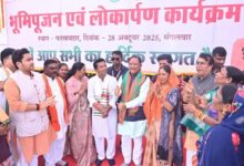 मुख्यमंत्री  विष्णुदेव साय ने जशपुर जिले के फरसाबहार में 40.89 करोड़ के 13 कार्यों का किया लोकार्पण एवं भूमिपूजन