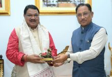 मुख्यमंत्री  साय से केंद्रीय जनजातीय कार्य मंत्री  जुएल ओराम ने की सौजन्य मुलाकात