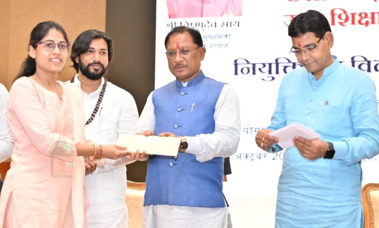 पारदर्शी एवं निष्पक्ष भर्ती प्रक्रियाओं से युवाओं का भविष्य हुआ सुरक्षित : मुख्यमंत्री विष्णु देव साय…..