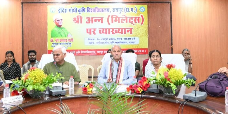 स्वस्थ रहने के लिए दैनिक आहार में अन्न शामिल करें: डॉ. खादर वली….. स्वस्थ रहने के लिए दैनिक आहार में अन्न शामिल करें: डॉ. खादर वली…..