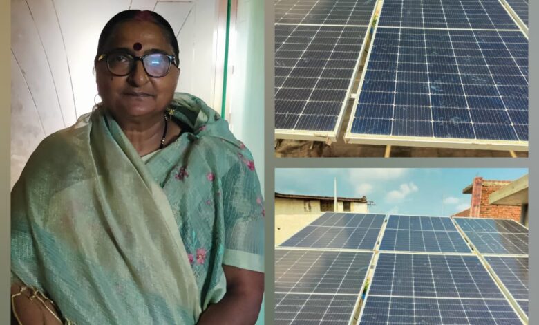प्रधानमंत्री सूर्य घर मुफ्त बिजली योजना से महिला उपभोक्ता बन रही ‘ऊर्जा दाता’: श्रीमती वीणा त्रिपाठी ने लगाया 3 किलोवाट का सोलर रूफटॉप, केंद्र और राज्य सरकार की डबल सब्सिडी से मिला लाभ….. प्रधानमंत्री सूर्य घर मुफ्त बिजली योजना से महिला उपभोक्ता बन रही ‘ऊर्जा दाता’: श्रीमती वीणा त्रिपाठी ने लगाया 3 किलोवाट का सोलर रूफटॉप, केंद्र और राज्य सरकार की डबल सब्सिडी से मिला लाभ…..