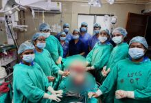 अम्बेडकर अस्पताल में दुर्लभ एवं अपने आप में अनोखी सेकेंडरी एब्डोमिनल प्रेग्नेंसी का सफल ऑपरेशन…..