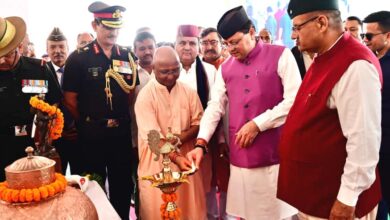मुख्यमंत्री पुष्कर सिंह धामी ने लैंसडाउन में शहीद सम्मान समारोह मे किया प्रतिभाग