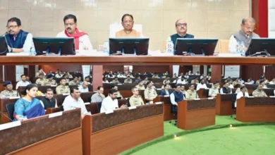 सीएम साय ने की प्रदेश में कानून व्यवस्था की समीक्षा, कलेक्टर-एसपी कॉन्फ्रेंस में बोले- महिला संबंधी अपराधों में करें तत्परता से कार्रवाई….. सीएम साय ने की प्रदेश में कानून व्यवस्था की समीक्षा, कलेक्टर-एसपी कॉन्फ्रेंस में बोले- महिला संबंधी अपराधों में करें तत्परता से कार्रवाई…..