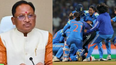 भारत की बेटियों ने रचा नया इतिहास: महिला क्रिकेट टीम विश्वकप के फाइनल में पहुँची: मुख्यमंत्री विष्णु देव साय ने दी बधाई… भारत की बेटियों ने रचा नया इतिहास: महिला क्रिकेट टीम विश्वकप के फाइनल में पहुँची: मुख्यमंत्री विष्णु देव साय ने दी बधाई…