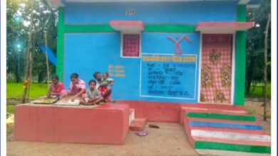 माओवादी प्रभावित ग्राम चुटवाही में बना पहला पक्का आवास….