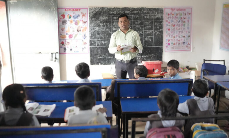 युक्तियुक्तकरण से डूबान क्षेत्र के विद्यालय को मिला नया शिक्षक….