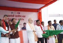 केंद्रीय गृह मंत्री अमित शाह ने मुख्यमंत्री ग्रामीण बस योजना का किया शुभारंभ….