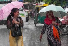 मध्यप्रदेश के 12 जिलों में भारी बारिश का अलर्ट, भोपाल और इंदौर-उज्जैन में पारा गिरा