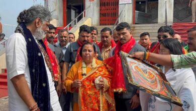 मैहर में उमा भारती का कड़ा संदेश: हिंदुओं की उदारता और बल का इस्लामीकरण नहीं होने देंगे मैहर में उमा भारती का कड़ा संदेश: हिंदुओं की उदारता और बल का इस्लामीकरण नहीं होने देंगे