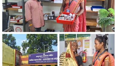 पहाड़ी कोरवा मंझनीन बाई करती है अस्पताल में सेवा, जिंदगी हुई खुशहाल: अजगरबहार प्राथमिक स्वास्थ्य केंद्र में है कार्यरत…. पहाड़ी कोरवा मंझनीन बाई करती है अस्पताल में सेवा, जिंदगी हुई खुशहाल: अजगरबहार प्राथमिक स्वास्थ्य केंद्र में है कार्यरत….