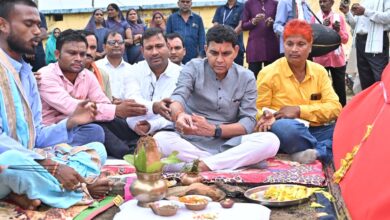 ग्रामीणों का जीवन स्तर ऊंचा होने से ही बनेगा विकसित छत्तीसगढ़- मंत्री टंक राम वर्मा….