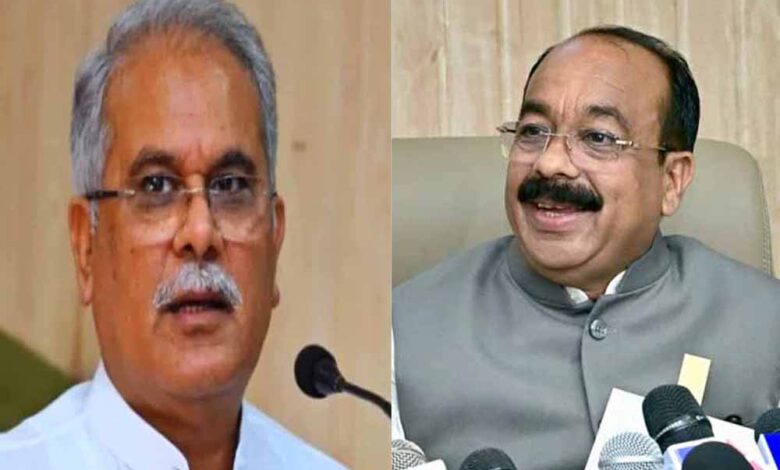 धान खरीदी पर सियासी घमासान: डिप्टी सीएम साव ने पूर्व सीएम के बयान पर किया पलटवार धान खरीदी पर सियासी घमासान: डिप्टी सीएम साव ने पूर्व सीएम के बयान पर किया पलटवार