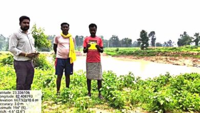 नवीन तालाब बना गांव की जीवनधारा नवीन तालाब बना गांव की जीवनधारा