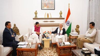 मुख्यमंत्री डॉ. यादव ने केंद्रीय मंत्री डॉ. खट्टर से की सौजन्य भेंट