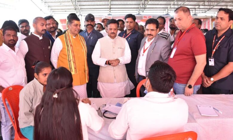 स्वस्थ जीवन ही विकसित समाज का आधार है: उप मुख्यमंत्री  शुक्ल