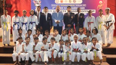 राज्य ओपन कराटे चैंपियनशिप मेजबान टीम रांची ने जीते 8 स्वर्ण पदक