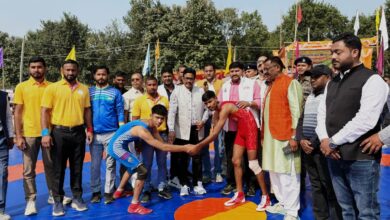 तीन दिवसीय राज्यस्तरीय महिला और पुरूष कुश्ती प्रतियोगिता का आज आखिरी दिन