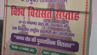 विश्व विरासत सप्ताह के उपलक्ष्य में एक दिवसीय राष्ट्रीय संगोष्ठी संपन्न